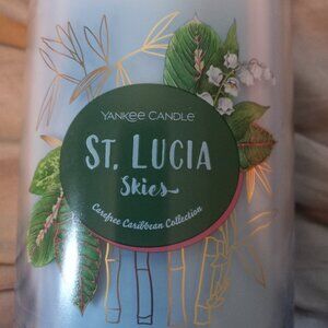 Yankee Candles St Lucia Skies Discontinued (NWT)